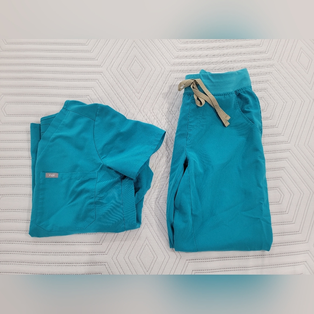 Figs Teal Set Small